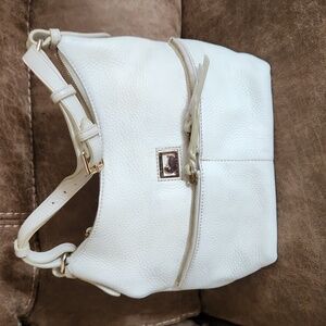 Dooney & Bourke white purse